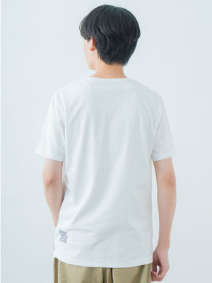 Short Sleeve Henley Neck Tee