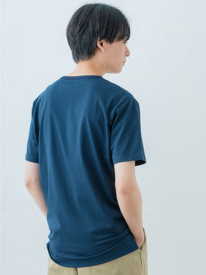 Short Sleeve Henley Neck Tee