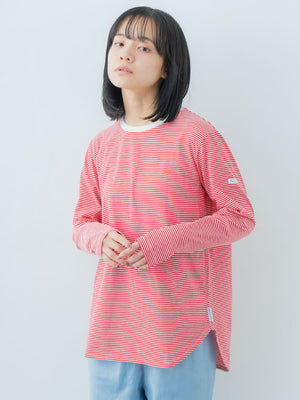 Women's Striped Slim Fit Long Sleeve Tee