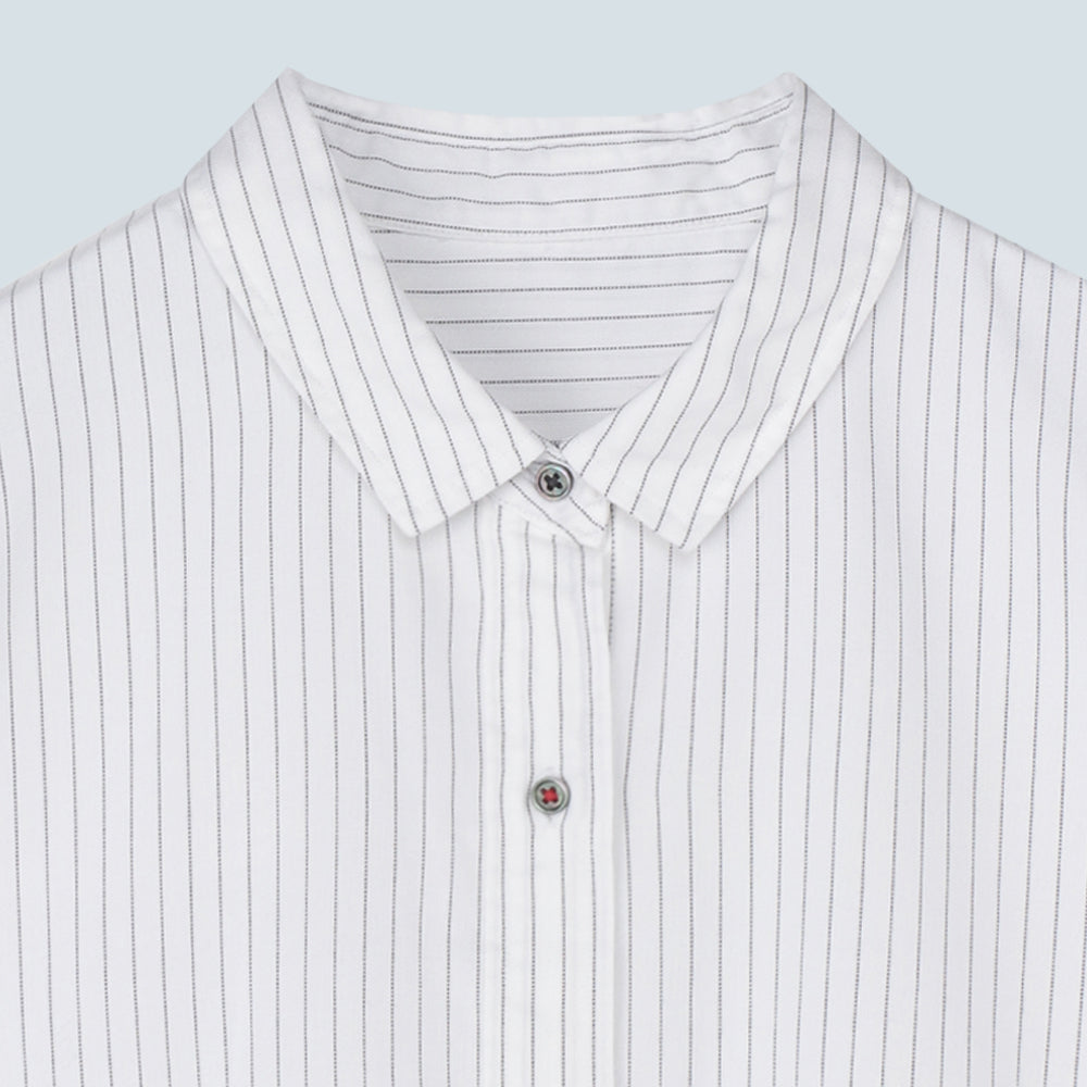 Oversize Stripe Shirt | 播州織® x CRAFTEVO ReTE®