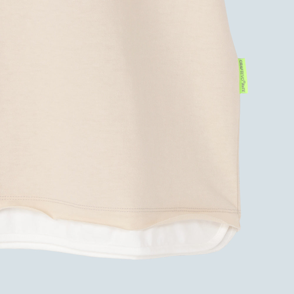 Double Collar Half Sleeve Tee