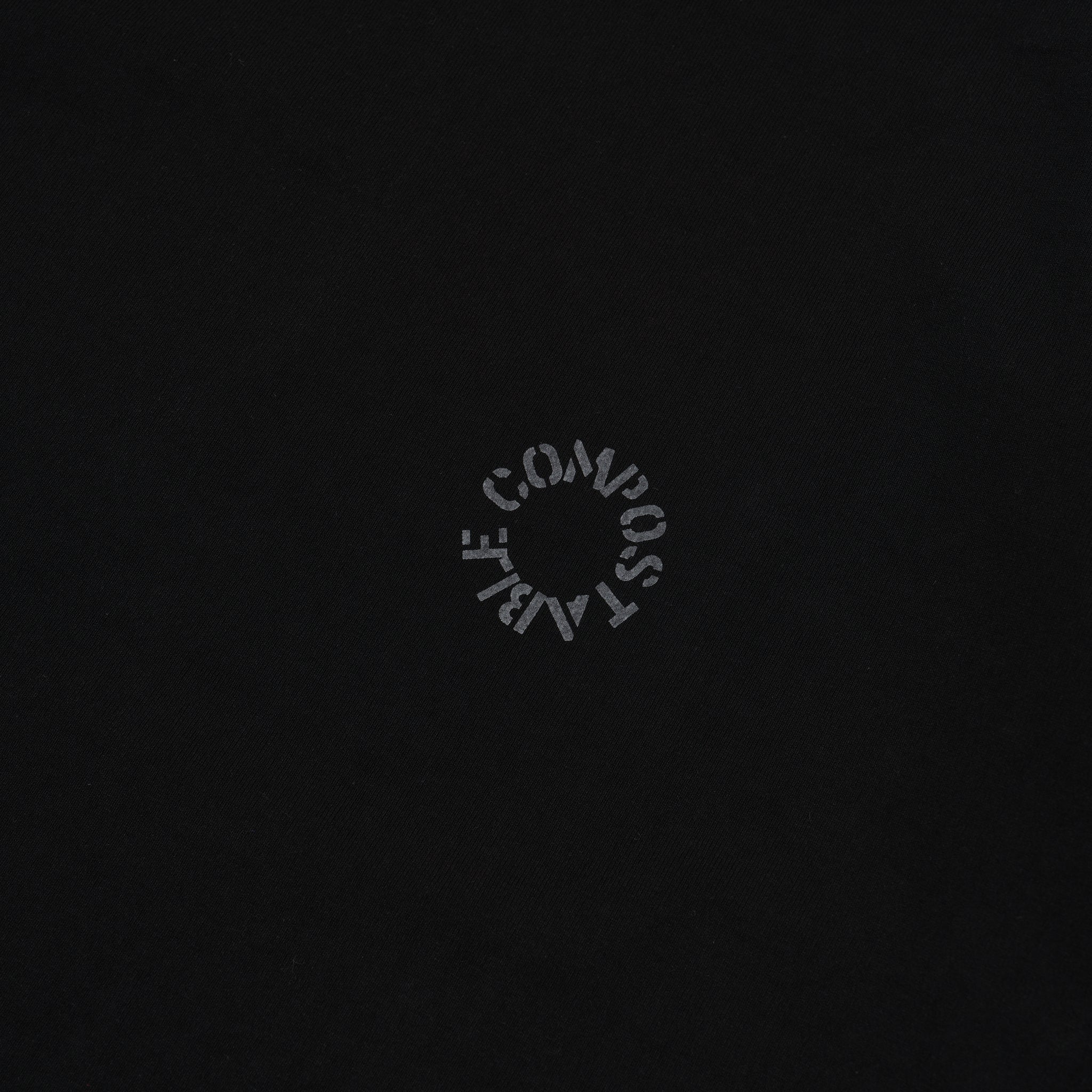 Mens Short Sleeve Print T - ROUND COMPOSTABLE TEE