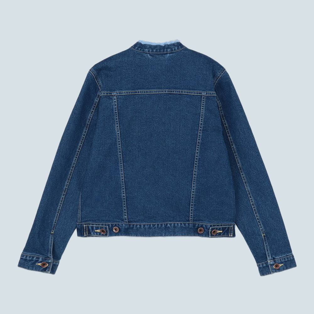 FRINGE | Stretch Denim Blouson