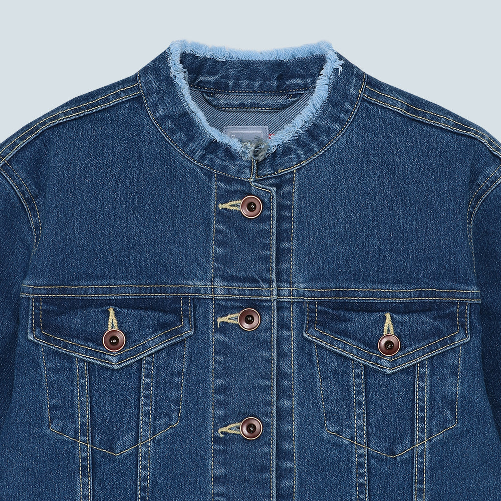 FRINGE | Stretch Denim Blouson