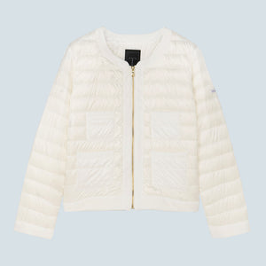 Recycled Down Jacket - No Collar