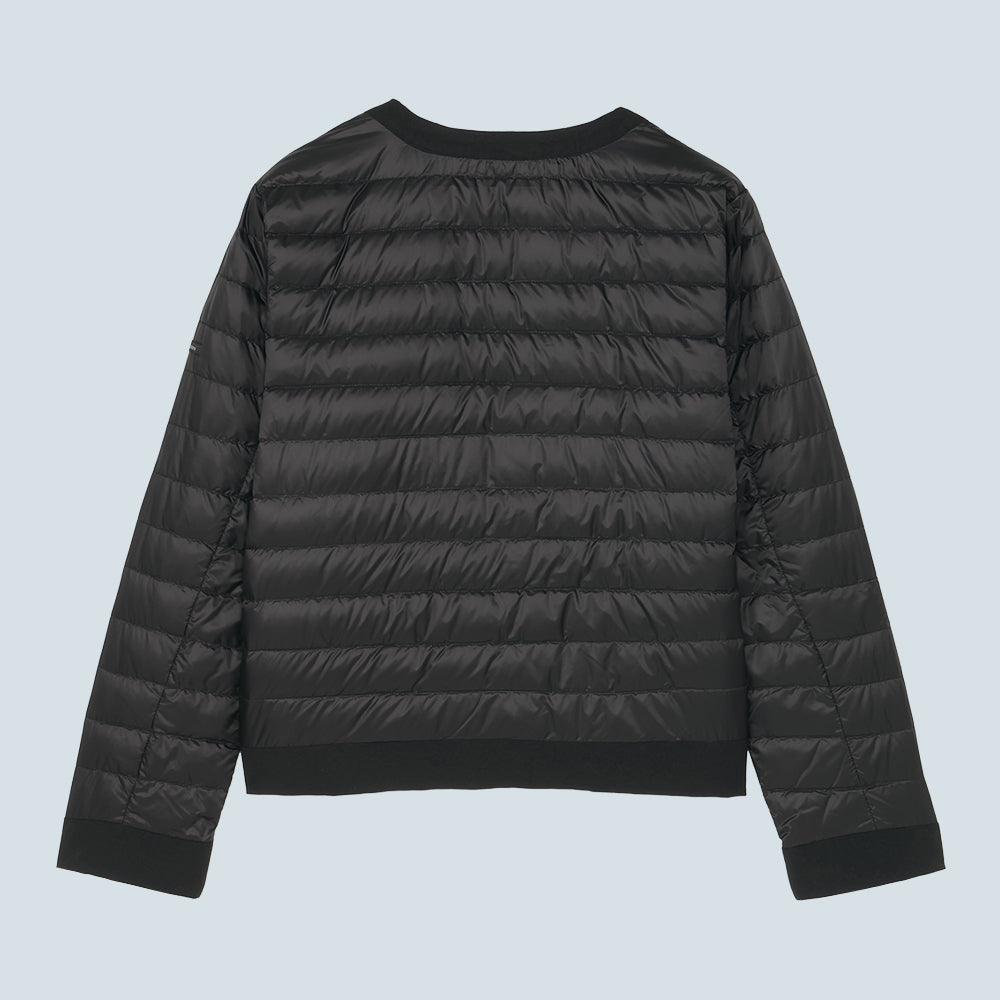 Recycled Down Jacket - No Collar