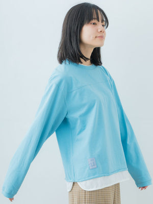 Double Collar Long Sleeve Tee