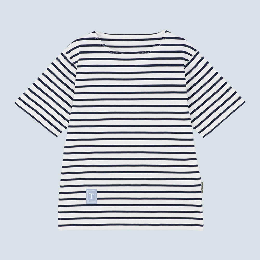 BASQUE Ⅱ | Boat Neck Short Sleeve Tee