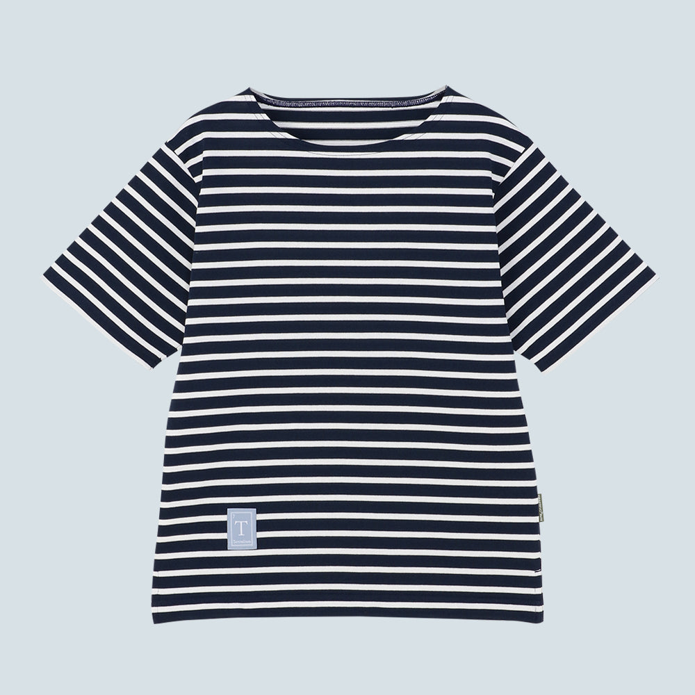 BASQUE Ⅱ | Boat Neck Short Sleeve Tee