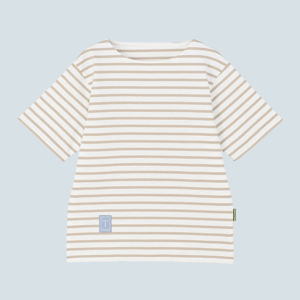 BASQUE Ⅱ | Boat Neck Short Sleeve Tee