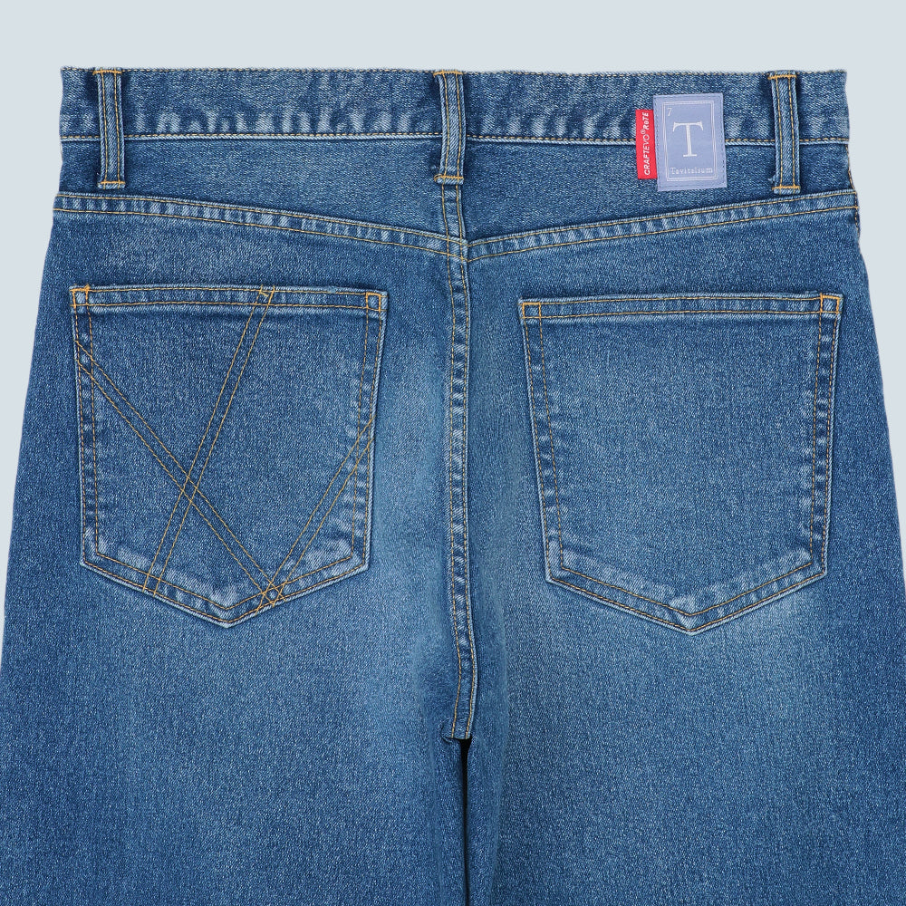 PEG TOP | Stretch Denim Pants