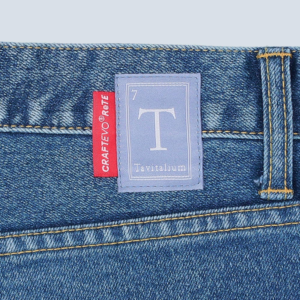 PEG TOP | Stretch Denim Pants