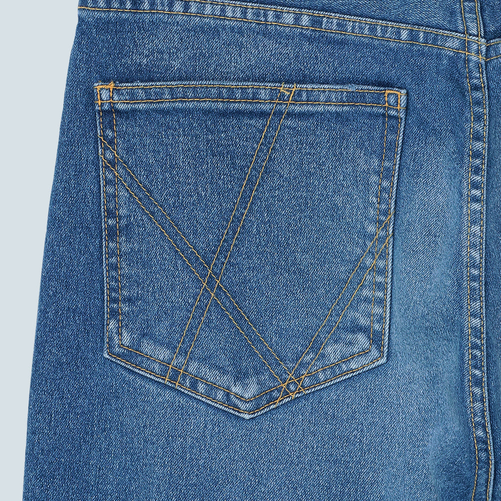 PEG TOP | Stretch Denim Pants