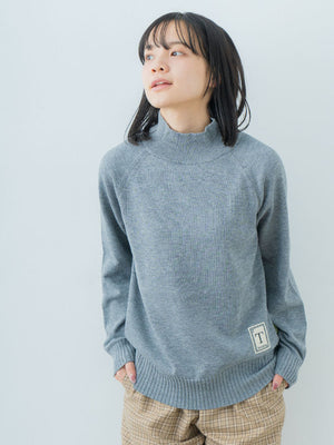 Women's Washable High Neck Sweater