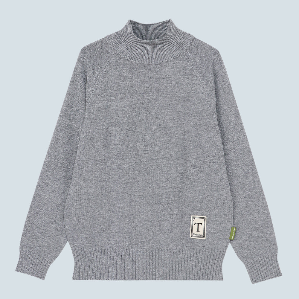 Women's Washable High Neck Sweater