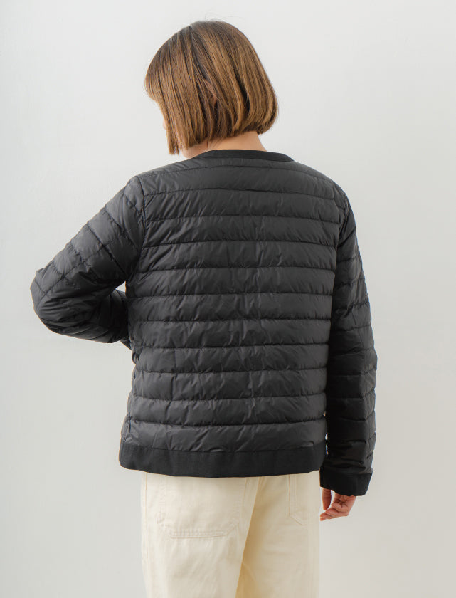 Recycled Down Jacket - No Collar