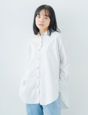 Oversize Stripe Shirt | 播州織® x CRAFTEVO ReTE®