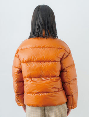 SHORT PUFF JACKET | Women's Recycle Nylon Down JKT