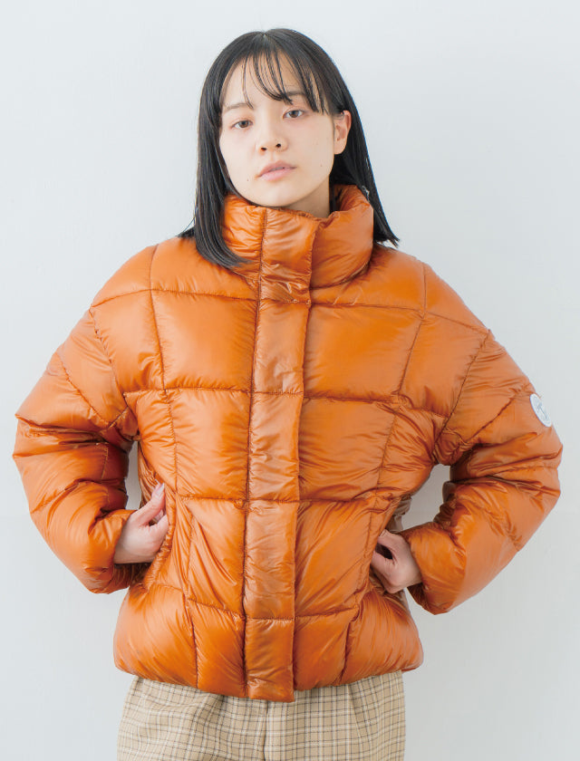 SHORT PUFF JACKET | Women's Recycle Nylon Down JKT