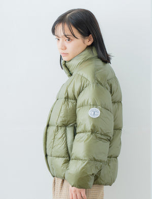 SHORT PUFF JACKET | Women's Recycle Nylon Down JKT