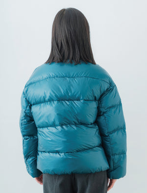 SHORT PUFF JACKET | Women's Recycle Nylon Down JKT