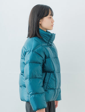 SHORT PUFF JACKET | Women's Recycle Nylon Down JKT