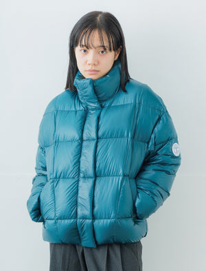 SHORT PUFF JACKET | Women's Recycle Nylon Down JKT