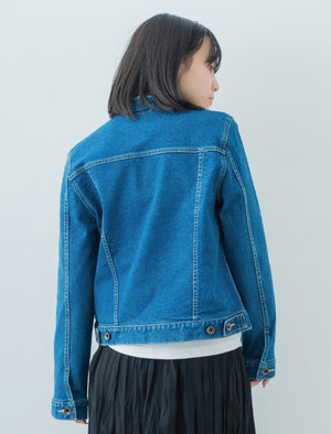 FRINGE | Stretch Denim Blouson