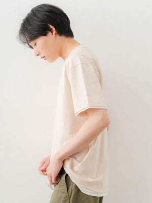 Double Collar Half Sleeve Tee