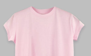 TシャツのタビタリウムロゴマークとQRコードとCOMPOSTABLEピスマーク
