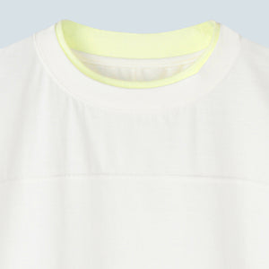 Double Collar Half Sleeve Tee