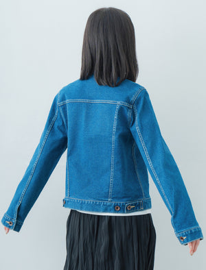 FRINGE | Stretch Denim Blouson