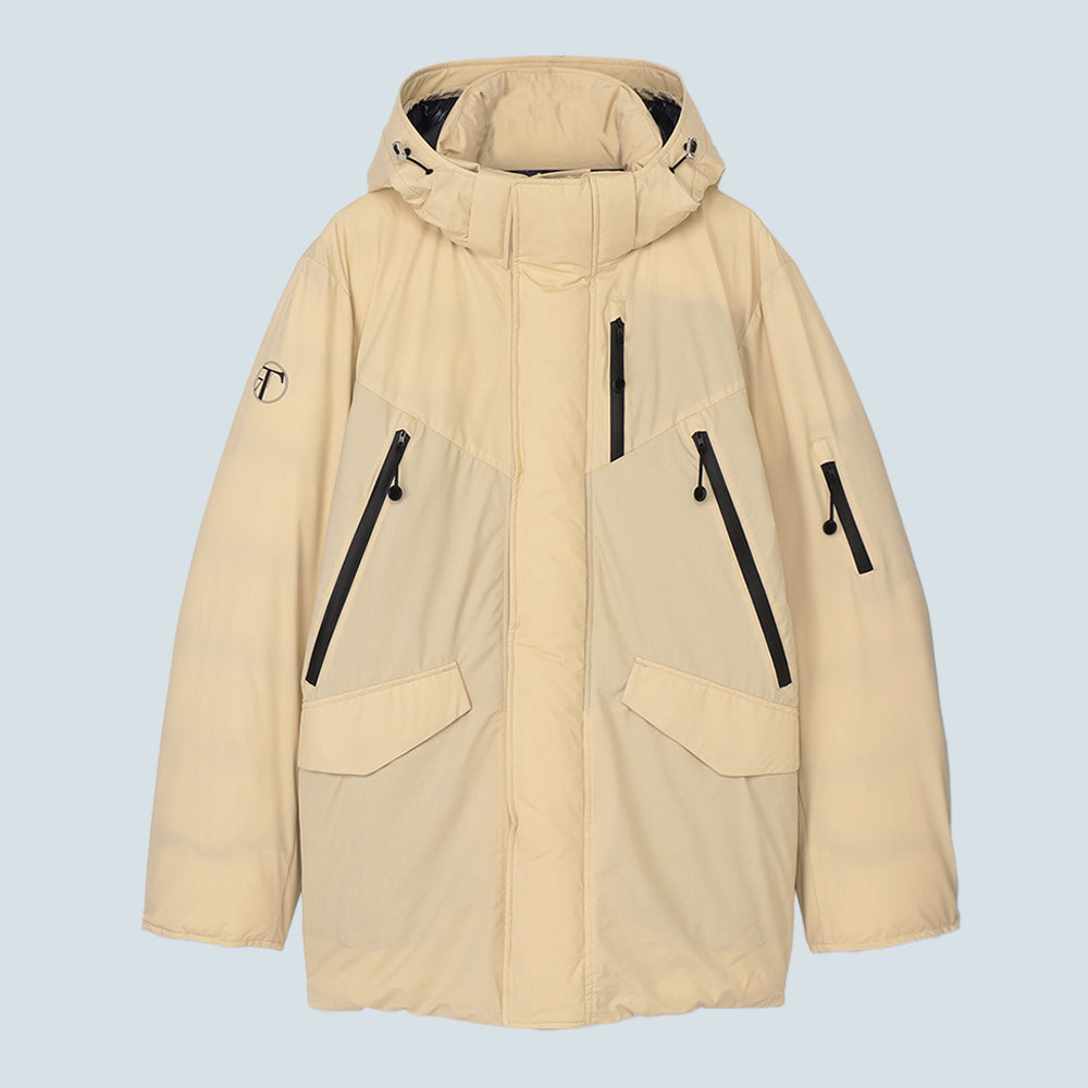 Mens Recycle Nylon Down Coat - Tavitalium