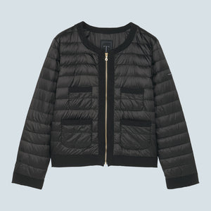 Recycled Down Jacket - No Collar