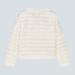 Recycled Down Jacket - No Collar