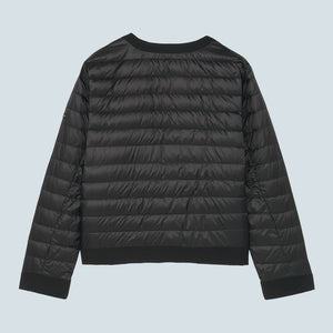 Recycled Down Jacket - No Collar