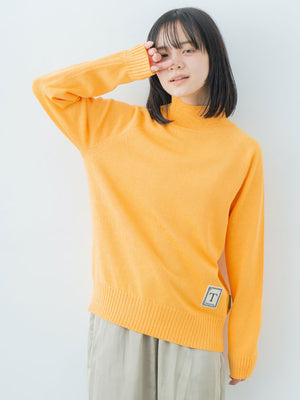 Women's Washable High Neck Sweater