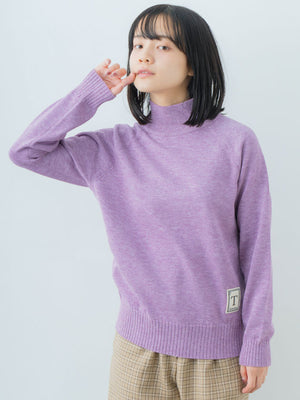 Women's Washable High Neck Sweater