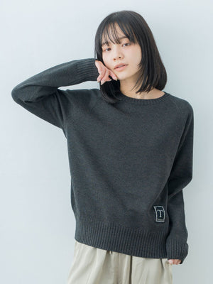 Women's Washable Crewneck Sweater