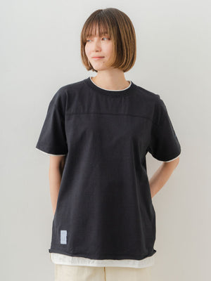 Double Collar Half Sleeve Tee