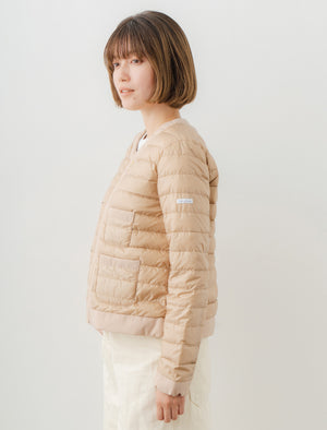 Recycled Down Jacket - No Collar
