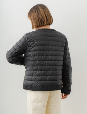 Recycled Down Jacket - No Collar
