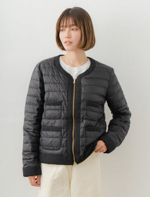 Recycled Down Jacket - No Collar