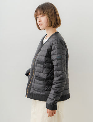 Recycled Down Jacket - No Collar