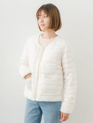 Recycled Down Jacket - No Collar