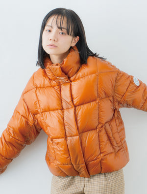 SHORT PUFF JACKET | Women's Recycle Nylon Down JKT