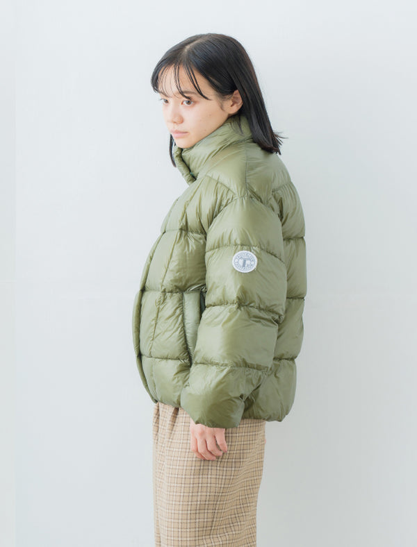 SHORT PUFF JACKET | Women's Recycle Nylon Down JKT