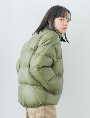 SHORT PUFF JACKET | Women's Recycle Nylon Down JKT