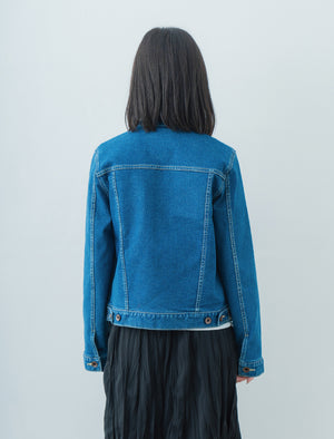 FRINGE | Stretch Denim Blouson