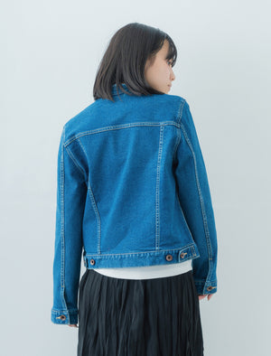 FRINGE | Stretch Denim Blouson